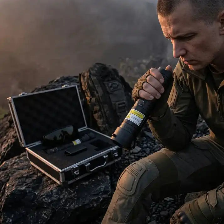 Powerful IR Laser Pointer – Long-Range Focused Beam for Outdoor & Emergency Use✨