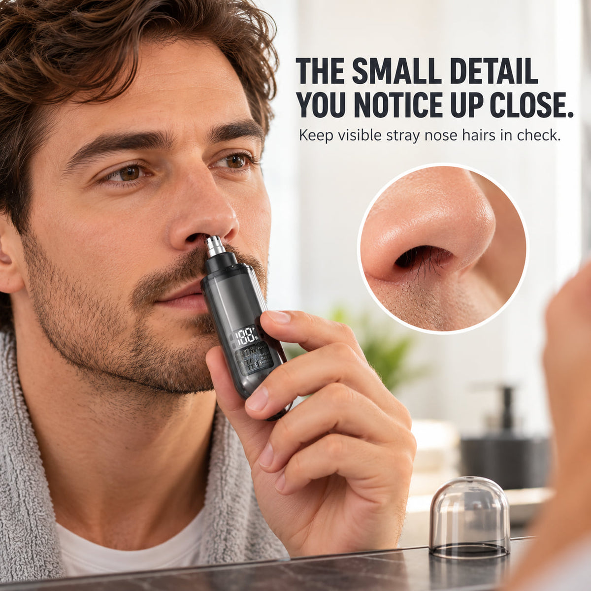 ❤️USB-C Nose Hair Trimmer