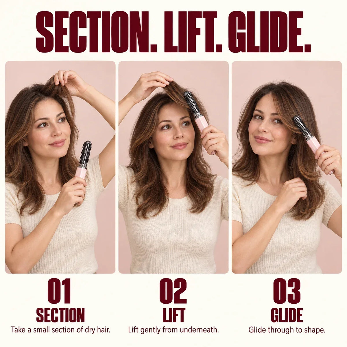 Fast Heating Curler – Mini Cordless Hair Styler