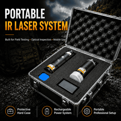 Powerful IR Laser Pointer – Long-Range Focused Beam for Outdoor & Emergency Use