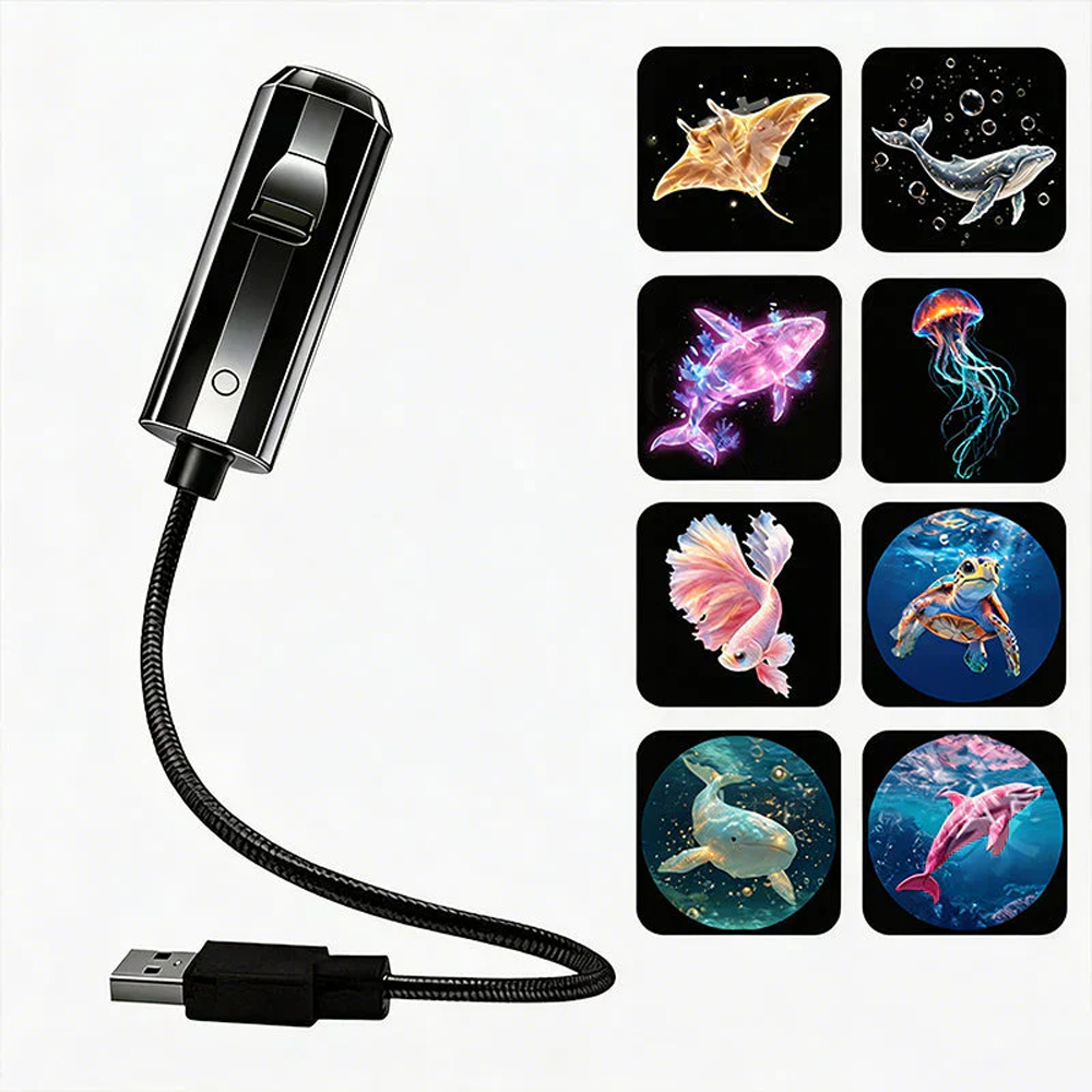 💡BVJ® Plug-and-Play HD Galaxy & Ocean Projector Night Light 🥳 Over 50,000 satisfied users🏆