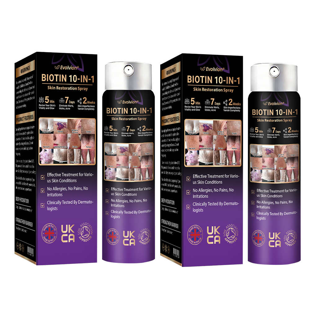 Made and shipped from the United Kingdom ✨Evolvion® Biotin 10-in-1 Skin Restoration Spray✨✨