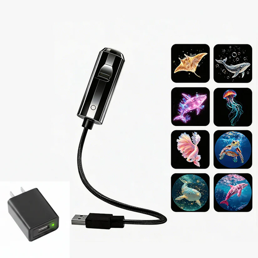 💡BVJ® Plug-and-Play HD Galaxy & Ocean Projector Night Light 🥳 Over 50,000 satisfied users🏆