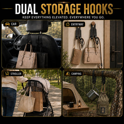 One Hook. Endless Possibilities — Premium Multi-Functional Organizer for Car, Home & Outdoor Adventures