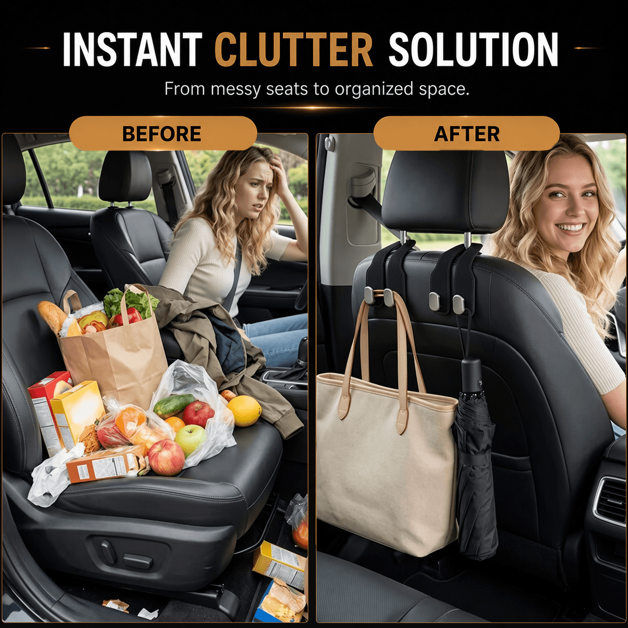 One Hook. Endless Possibilities — Premium Multi-Functional Organizer for Car, Home & Outdoor Adventures