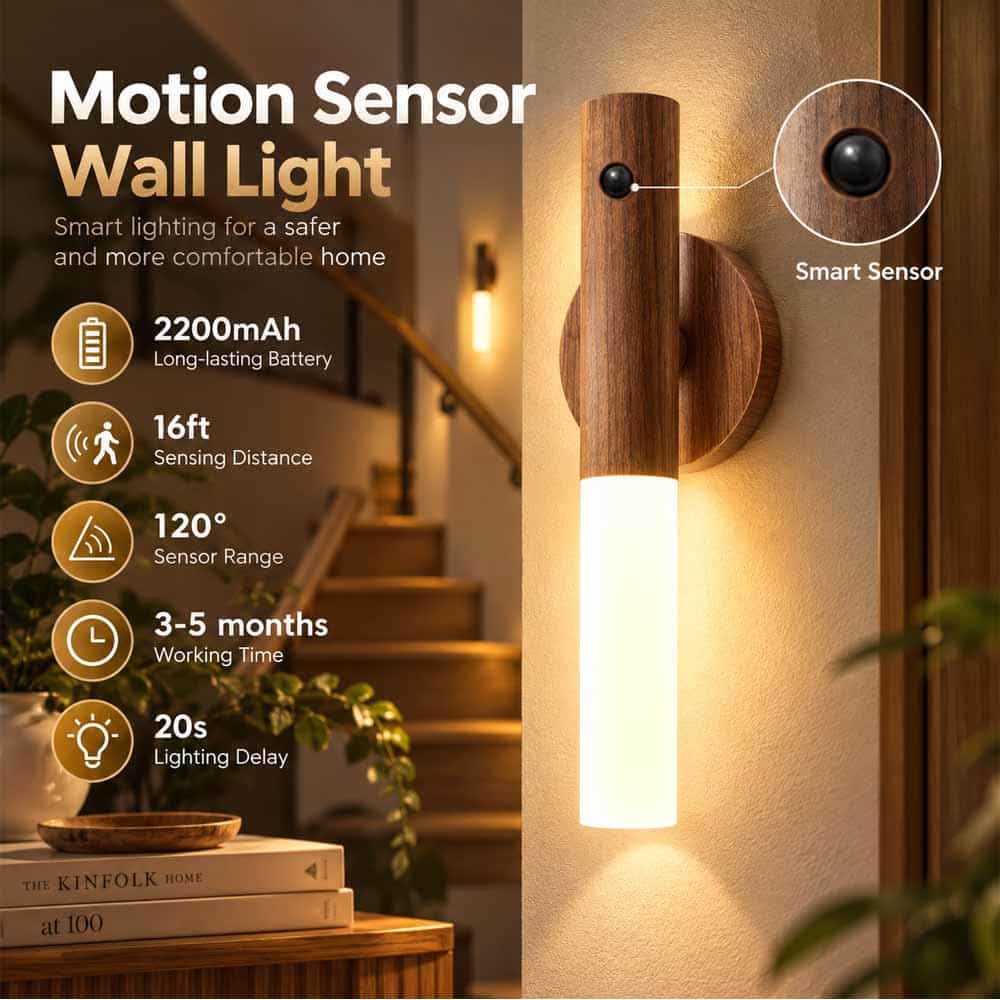 1 × Rechargeable LED Sensor Night Light