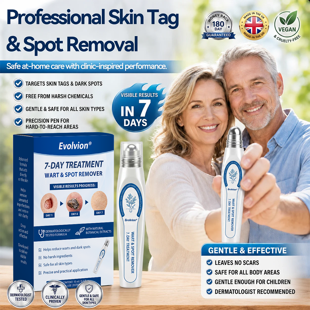 Made and Shipped from UK ✨Evolvion® 𝟕-𝐃𝒂𝘆 𝐒𝗸𝐢𝐧 𝐓𝒂𝗴 & 𝐒𝐩𝙤𝐭 𝐄𝐫𝒂𝐬𝙚𝐫 Painless & Scar-Free Advanced Imperfection Remova𝗜 Ro𝗜𝗜erba𝗜𝗜 Pen💫💫