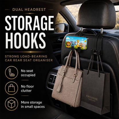 One Hook. Endless Possibilities — Premium Multi-Functional Organizer for Car, Home & Outdoor Adventures
