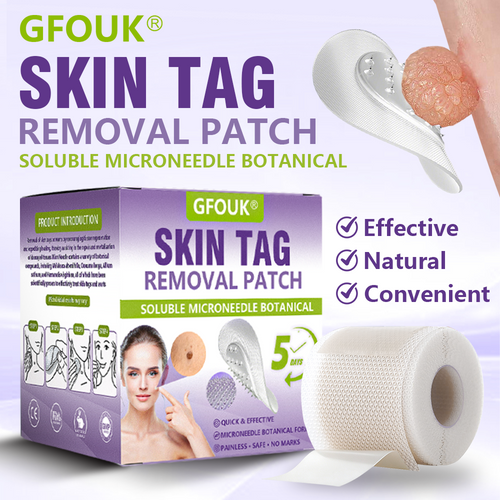 GFOUK® Soluble Microneedle Botanical Skin Tag Removal Patch🐞-up