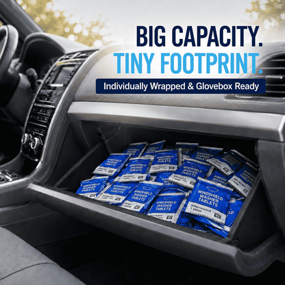 Concentrated Windscreen Washer Tablets — Just Add Water & Clean Your Windscreen✨