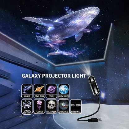 💡BVJ® Plug-and-Play HD Galaxy & Ocean Projector Night Light 🥳 Over 50,000 satisfied users🏆