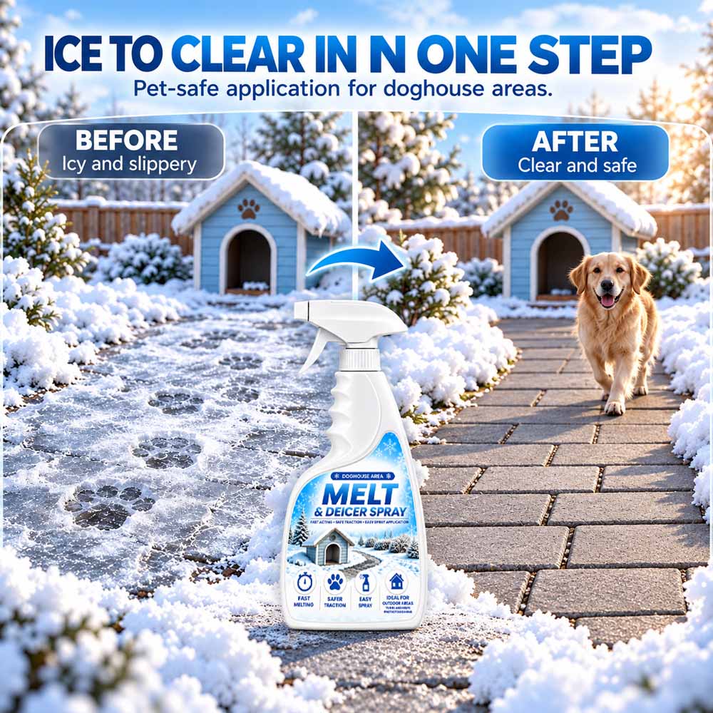 Heavy-Duty Outdoor Ice & Snow Remover Spray