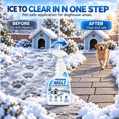 Heavy-Duty Outdoor Ice & Snow Remover Spray