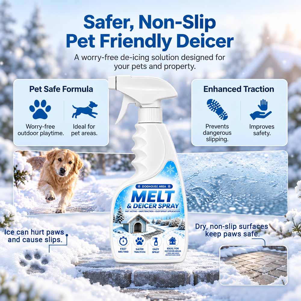 Heavy-Duty Outdoor Ice & Snow Remover Spray