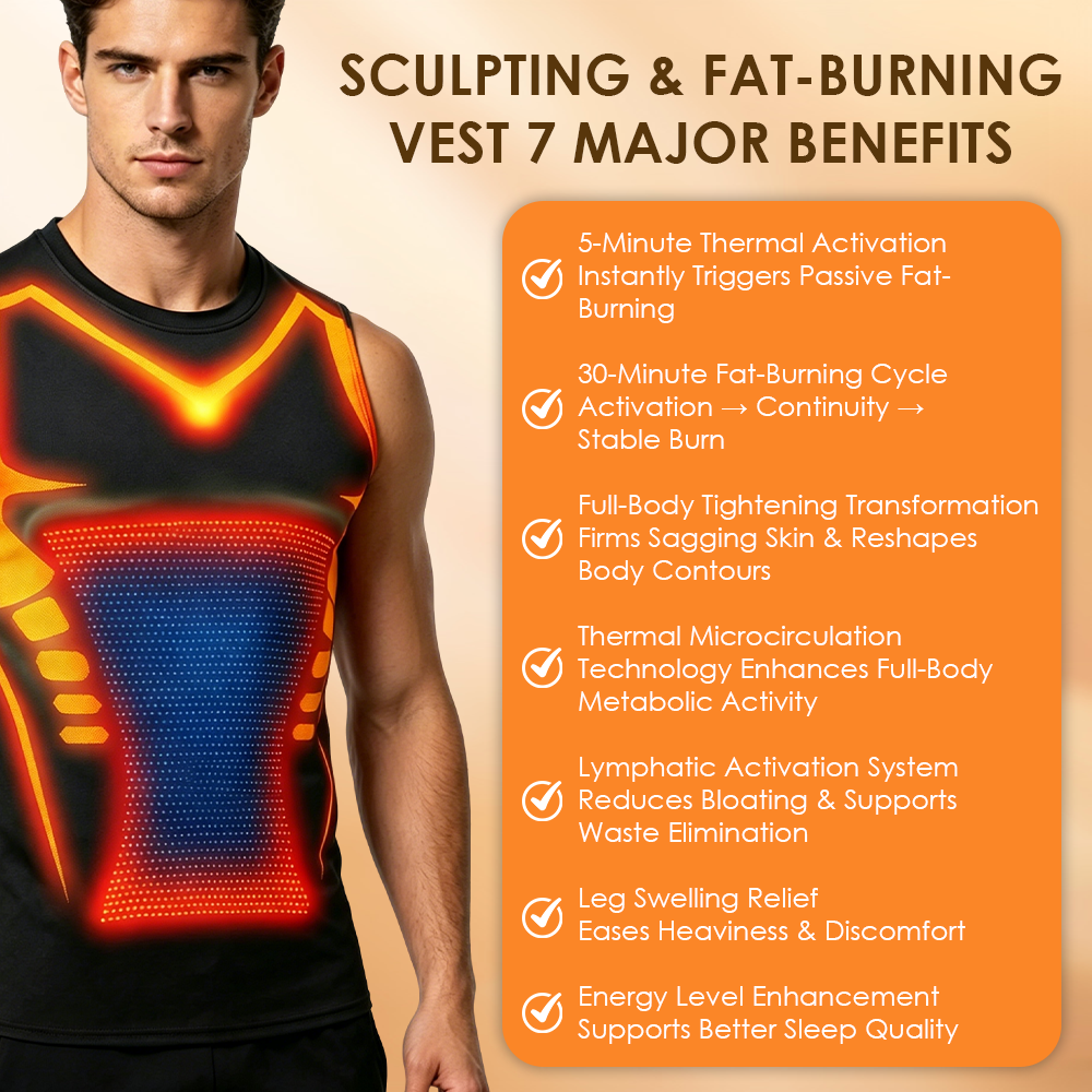 Sugoola® Moringa & Berberine 4-in-1 Microparticle Sculpting & Fat-Burning Vest💪💪💪