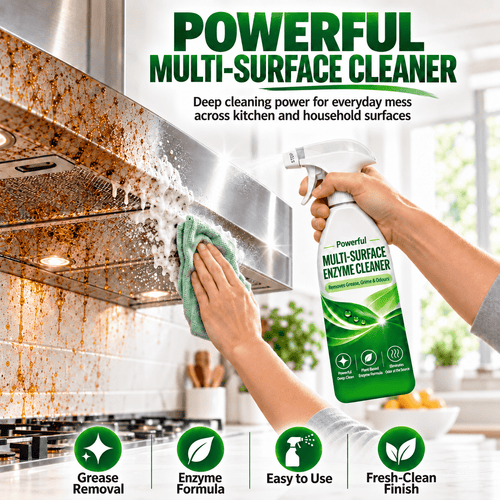 Powerful Multi-Surface Enzyme Cleaner — Removes Grease, Grime & Odours ✨