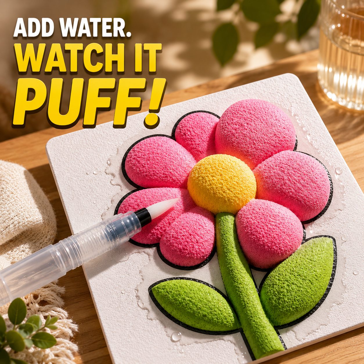 IEY® 3D Puffy Texture Paper🌿