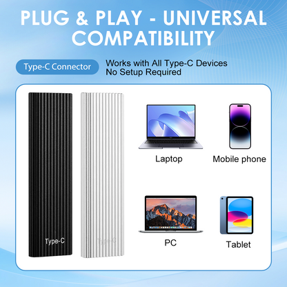 🏆Flash Sale⚡ 50K+ SOLD! Almost Gone-🔥16TB Large-Capacity Type-C Portable Mini SSD⚡-up
