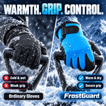 Fleece-Lined Waterproof Winter Gloves – Warm, Dry & Ready for Any Job!