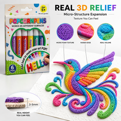 Save 50% by ordering today丨IEY® 3D Relief Art Pen – Turn Flat Drawings Into Touchable 3D Art - up
