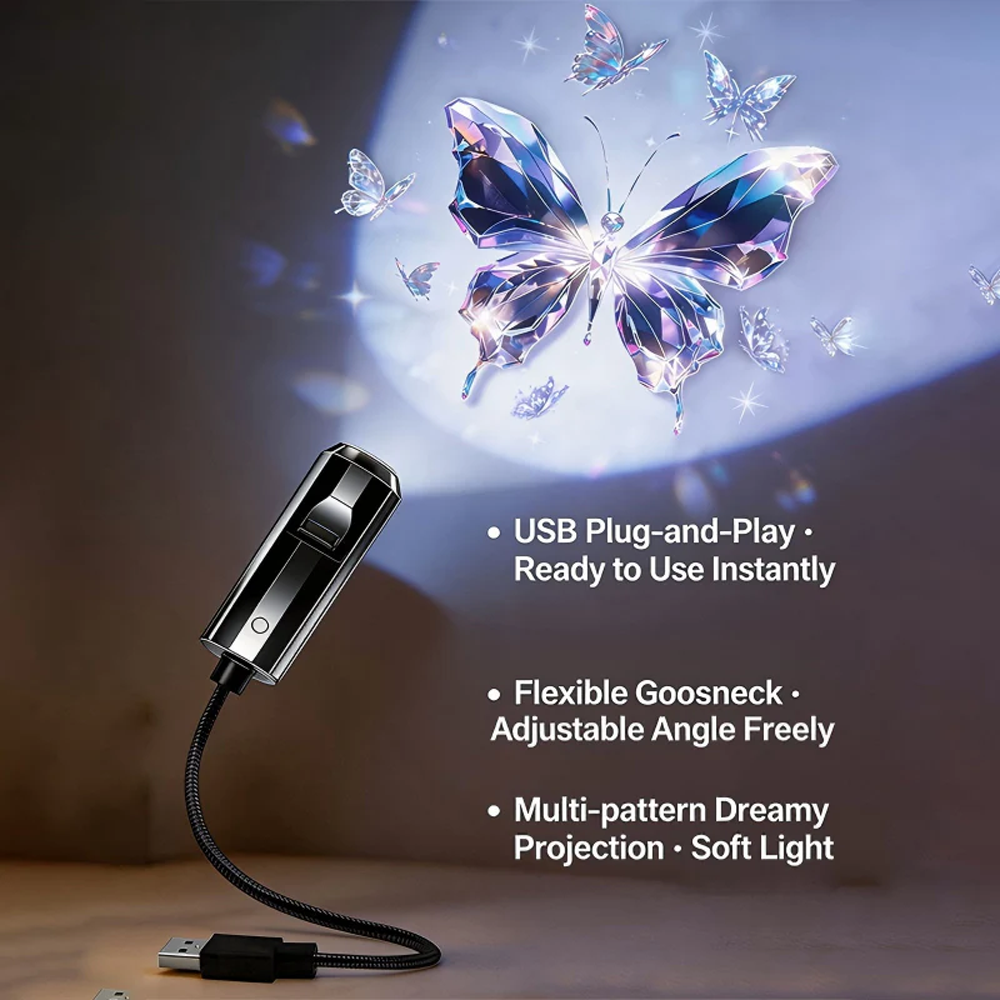 💡BVJ® Plug-and-Play HD Galaxy & Ocean Projector Night Light 🥳 Over 50,000 satisfied users🏆