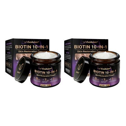 Made and Shipped from UK ✨Evolvion® Biotin 10-in-1 Skin Restoration Cream ☘️☘️☘️