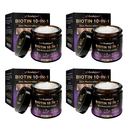 Made and Shipped from UK ✨Evolvion® Biotin 10-in-1 Skin Restoration Cream ☘️☘️☘️