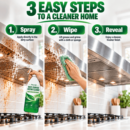 Powerful Multi-Surface Enzyme Cleaner — Removes Grease, Grime & Odours ✨