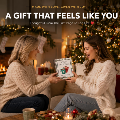 🔥 Last Day 50% OFF 🔥 Christmas Gift Card Book – 12 Gift Card Pages & Personal Message Holder