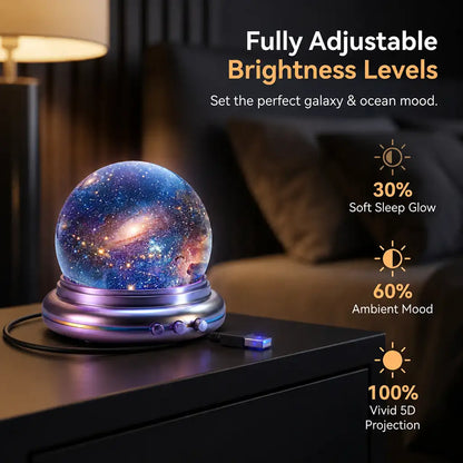 🔮Night Light Projector - Smart Holographic Star Projector✨
