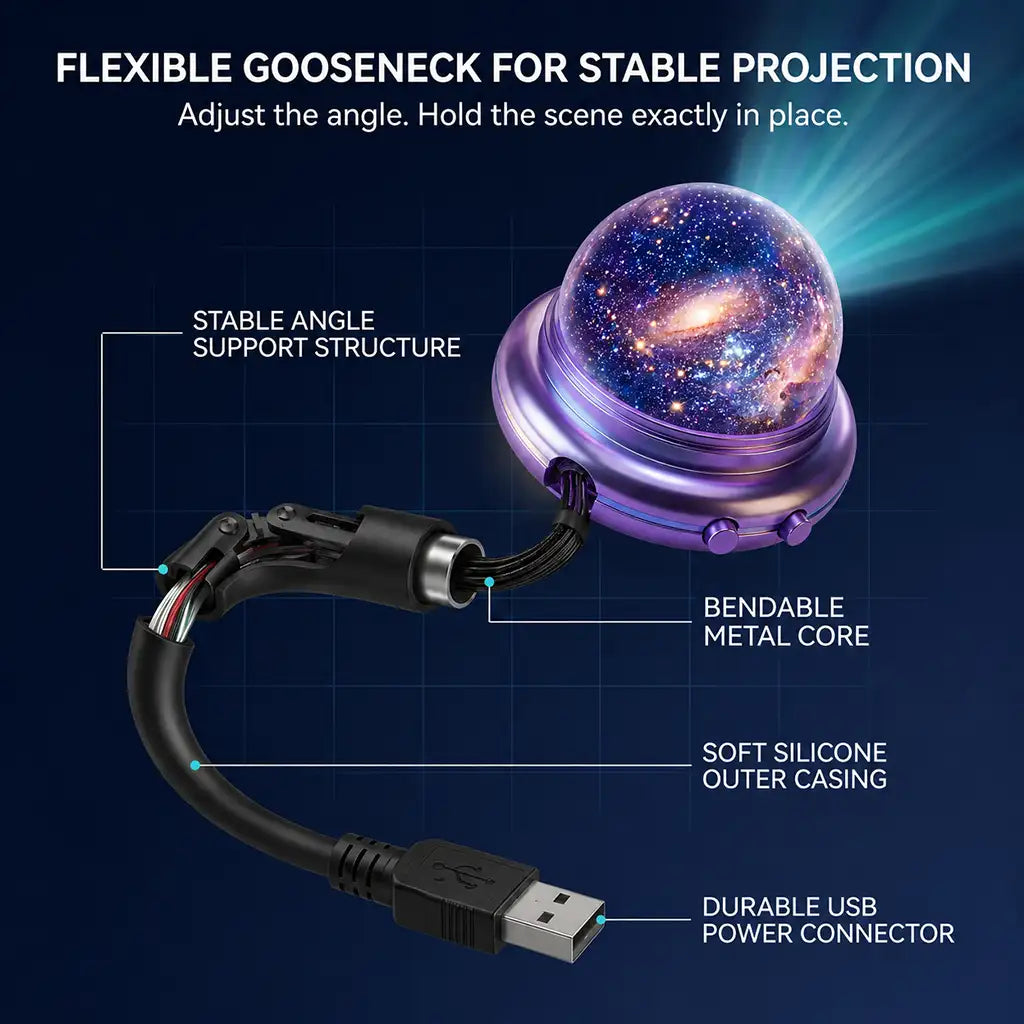 🔮Night Light Projector - Smart Holographic Star Projector✨